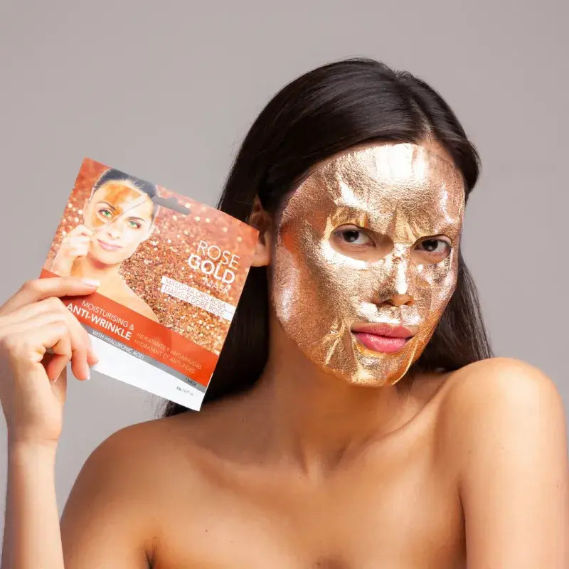 ✨ Masque Visage Rose Gold IDC Institute – Réf. 3432