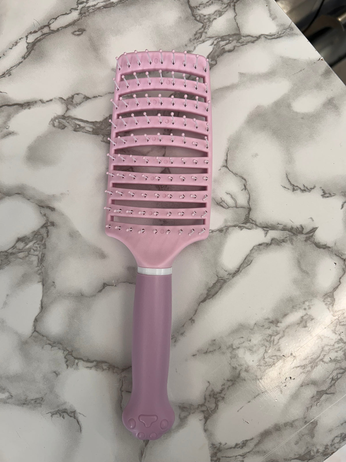 Brosse démêlante violette