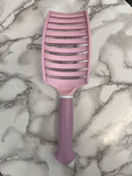 Brosse démêlante violette