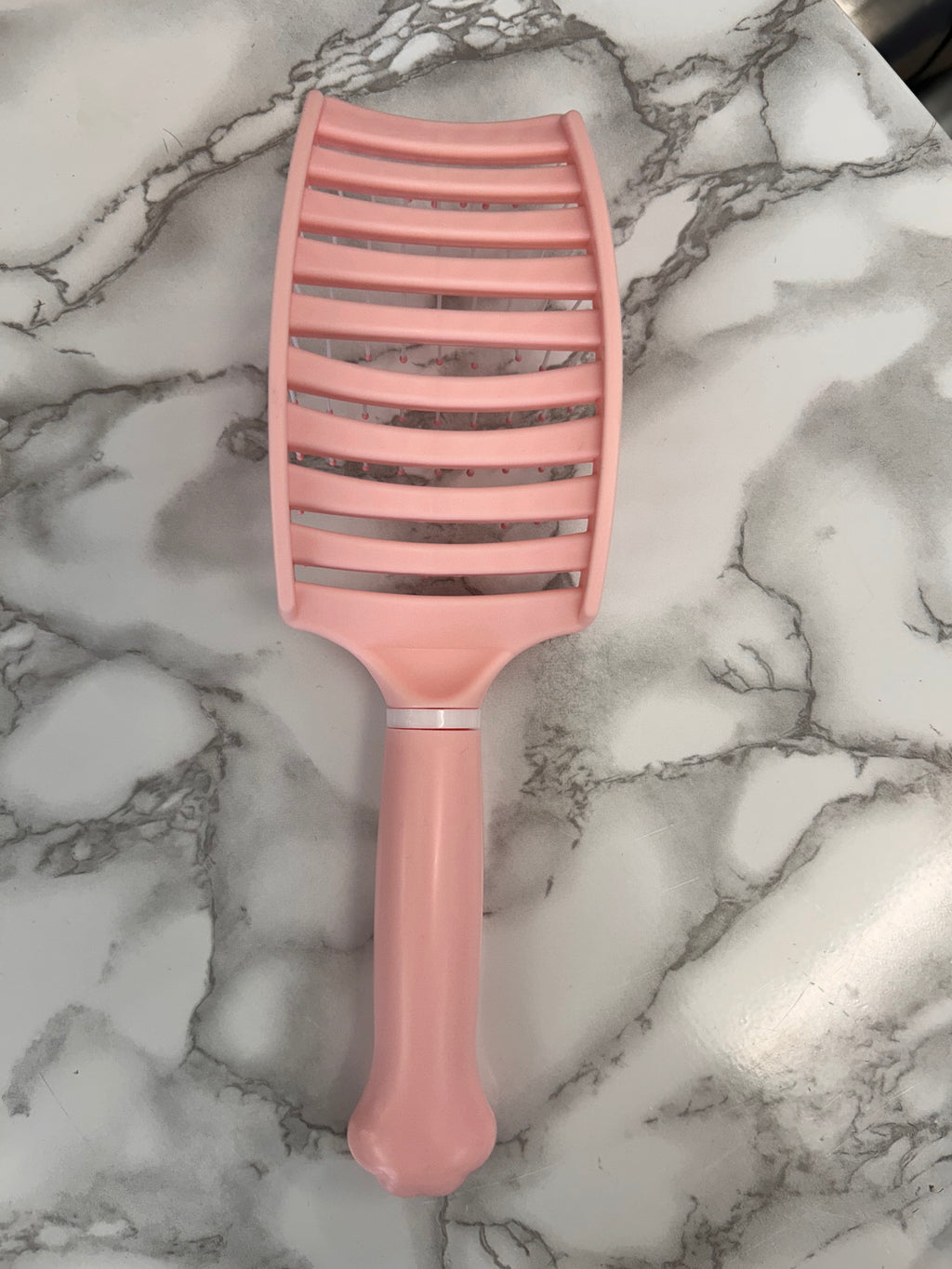 Brosse démêlante rose tendre