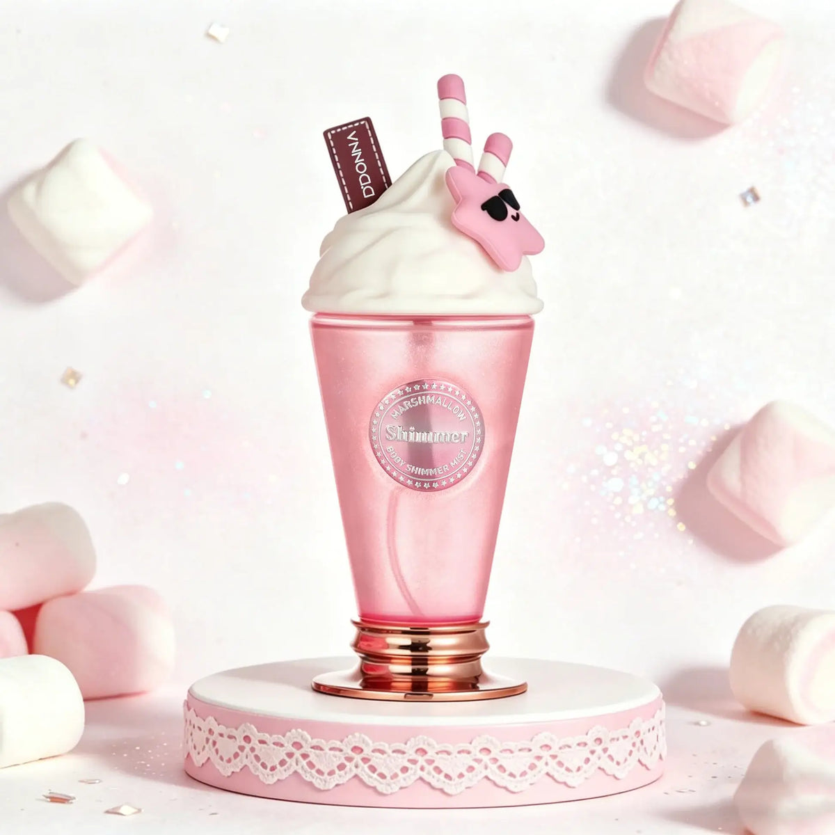 Brume Parfumée Pailletée Marshmallow Yummy D’Donna 250 ml –