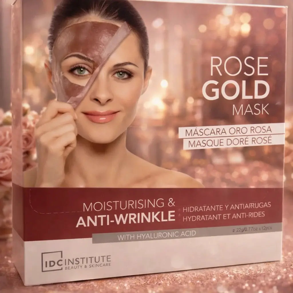 ✨ Masque Visage Rose Gold IDC Institute – Réf. 3432