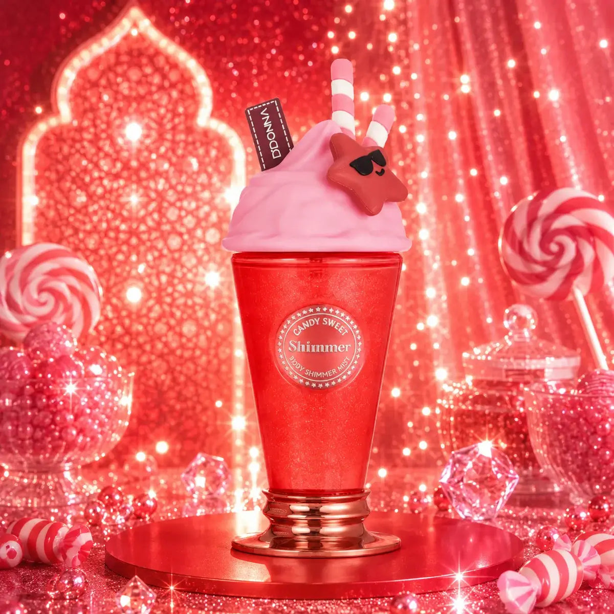 Brume Parfumée Pailletée Candy Sweet Yummy D’Donna 250 ml –